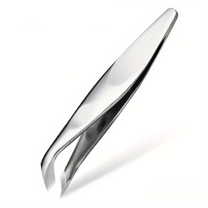 Professional Mini Cuticle CutterTweezers <b>Flat</b> Sharp Tip Straight Blade Simple Style for Fingernail Care Adult Use - Product Image 1