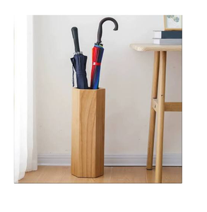 Soporte para Paraguas de Madera de Acacia al por Mayor, Ecológico, Tamaño Personalizado, Organizador de Madera Multiusos, Soporte para Paraguas - Product Image 2