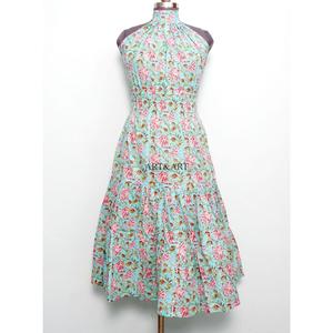 Vestido Midi de Algodón, Estilo Boho, Sexy, Casual y Elegante, Corte en A, Nueva Colección Otoño-Verano, Ropa de Playa para Mujer - Product Image 1