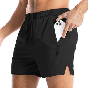 Wholesale Custom Lightweight Stretch Shorts Skinny <b>Elastic</b> Drawstring Bodybuilding Men's Cotton Joggers Shorts For Men - Product Image 1