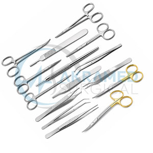 Kit de Suture pour Chirurgie Mineure de 15 Pièces Premium, Instruments Chirurgicaux en Acier Inoxydable, Pratique Générale, Certifié CE - Product Image 6
