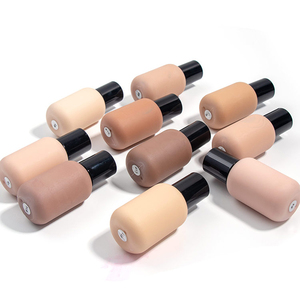16 Shades Matte Liquid <b>Foundation</b>, Long-Lasting Oil-Control Full Coverage Travel Size Mini <b>Foundation</b> Bottle - Product Image 4
