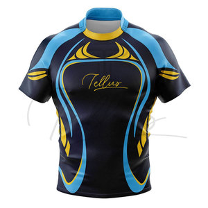 <b>Men</b> Rugby Jersey Lightweight Breathable Sports Apparel Rugby Jersey Sublimated Graphics High Performance Sportswear Rugby Jersey - Product Image 1