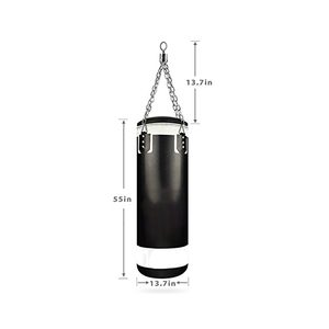 Sacs de frappe en cuir confortables et de haute qualité pour adultes, suspendus, robustes, imprimés, équipement d'entraînement de fitness - Product Image 2