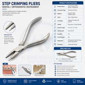 Dental Tweed <b>Plier</b> Omega Loop Forming Orthodontic Wire Adjusting Tool Manual Surgical Instrument CE Certified Class Dental <b>Set</b> - Product Image 4