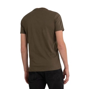 Nueva llegada de la camiseta de lujo de impresión personalizada del logotipo del cuello redondo Camiseta en blanco de gran tamaño de los hombres Camiseta para los hombres al por mayor precio de BD - Product Image 2