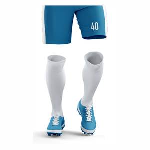 Uniformes de Fútbol Personalizados 100% Poliéster, Camisetas de Manga Corta, Pantalones Cortos de Fútbol, Uniformes de Entrenamiento, OEM ODM - Product Image 3