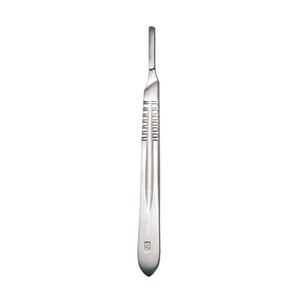 Mango de Bisturí Quirúrgico N.° 4 de Acero Inoxidable, Mango de Cuchillo Manual para Cirugía General, Instrumento de Clase I con Certificación CE - Product Image 5