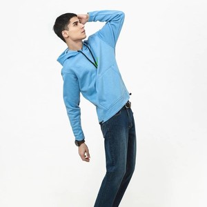 Sudadera con Capucha Unisex de Forro Polar, Corte Regular, Color Sólido, Informal, de Invierno, Antiarrugas, Ecológica, 100% Algodón, 370g, Tejido de Punto - Product Image 2