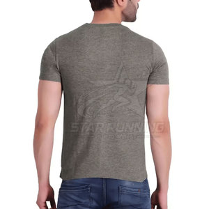 Camiseta Deportiva Informal con Logotipo Personalizado, Estilo Nuevo, para Hombre, Corte Regular, de Lona, Secado Rápido, Transpirable, Ecológica, Hecha en Pakistán - Product Image 2