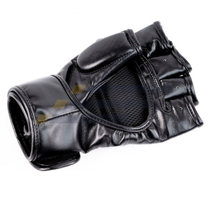 Gants de sparring en cuir véritable pour MMA professionnels, gants de sparring lourds pour MMA, équipement de boxe, gants d'entraînement personnalisés - Product Image 3