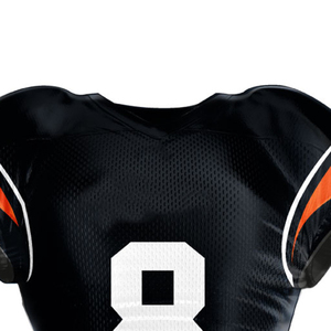 Maillot de football américain personnalisé avec impression par sublimation, design brodé, coupe courte en mesh, tendance streetwear, pour équipe nationale - Product Image 4