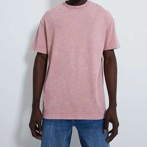 Camisetas Personalizadas Lisas para Hombre, Estilo Urbano, con Estampado Gráfico, Logotipo OEM, 100% Algodón - Product Image 2