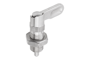 Pulsador de Resorte de Acero Inoxidable K1285, Machinado por CNC, Roscado, Retráctil, para Montaje de Equipos - Product Image 2