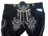 NOUVEAUX SHORTS EN CUIR LEDERHOSEN POUR HOMMES, STYLE ALLEMAND TRACHTEN OKTOBERFEST, POUR UN NOUVEAU RENDEMENT - Product Image 6