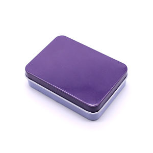 Caja <span class=keywords><strong>de</strong></span> hierro <span class=keywords><strong>de</strong></span> hojalata Rectangular impresa personalizada para Legos Pill Mint Candy Metal Tin Container Small Square Tin Box Packaging - Product Image 1