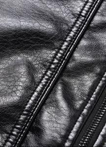 Nouveauté 2026 TOPSHOW – Blousons de moto vintage en cuir véritable imperméables, respirants et coupe-vent pour hommes - Product Image 2