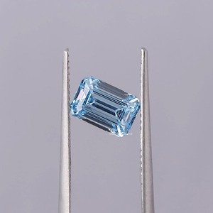 Diamante Cultivado en Laboratorio, 4CT, Esmeralda Azul Fantasía, VS1, Certificado IGI, CVD, Corte Excelente 3EX, Proveedor B2B para Distribuidores e Importadores de Diamantes - Product Image 3