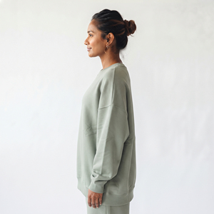 Sweat-shirts amples pour femmes, décontractés, 100% polyester polaire, manches longues, épaules tombantes, vêtements d'hiver, streetwear, sweat-shirts oversize pour femmes - Product Image 5