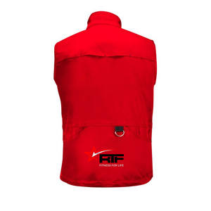 Gilet sans manches décontracté personnalisé pour homme K9 Trainer |   Gilet de sport respirant avec poches zippées et logo personnalisé - Product Image 5