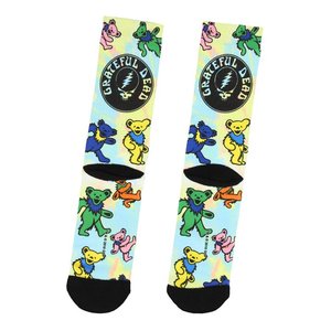 Grateful Dead Crew Socks Chaussettes d'été décontractées pour adultes, à séchage rapide, respirantes, avec motif d'ours dansants, pour le yoga - Product Image 6