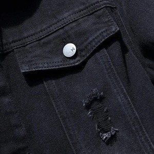 Spring Autumn <b>Men</b> <b>Denim</b> <b>Jackets</b> Casual Solid Color Single Breasted Jeans <b>Jacket</b> <b>Men</b> Slim Fit Cotton Outwear <b>Jackets</b> - Product Image 6