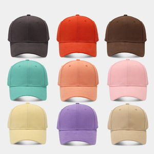 Custom Logo Unisex Blank <b>Plain</b> Sports Fit Soft Faux Suede Velvet Structured <b>Baseball</b> Ball <b>Caps</b> Hat 100% Polyester Common - Product Image 6