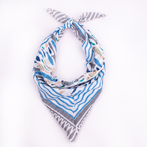 Newest Cotton Fish Pattern Multi <b>Colour</b> Bandana Square Scarf Best Summer Multifunctional Boho Neckerchief Tote Tie Wrap - Product Image 3