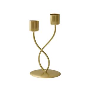 Portavelas de Hierro Negro Ondulado de Alta Calidad al por Mayor, Elegante Decoración de Mesa para el Hogar, al Mejor Precio - Product Image 5