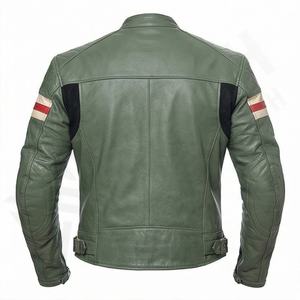 Veste de moto en cuir véritable pour homme de qualité supérieure, nouvelle arrivée, vestes de moto d'hiver, protections amovibles, personnalisables - Product Image 2