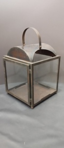 Artisan Design Handmade Iron Metal <b>Lantern</b> <b>Candle</b> Holder <b>Glass</b> Panels Irregular Shape Home Decoration Premium Quality Decorative - Product Image 4