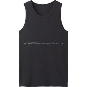 Débardeur pour homme en tissu de coton doux en gros - Product Image 3