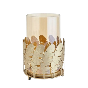Vintage <b>Glass</b> Metal Candle Lantern Garden Candle Metal Lamp Stand Holder Candle Holders Collection <b>Candlestick</b> Handmade Home - Product Image 5