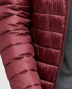 2024 New Style Men's Autumn Waterproof Breathable Canvas Puffer <b>Jackets</b> Stand Collar <b>Fleece</b> <b>Lining</b> Warm High Quality - Product Image 5