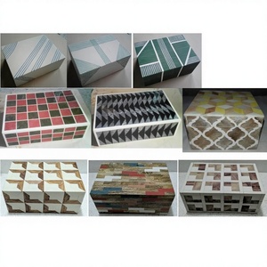 Caja de Joyería Cuadrada de Madera Ligera con Grabado, Cierre de Cremallera, Regalo Sorpresa Único, Marca BS INTERNATIONAL NA28, Superventas - Product Image 1