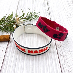 Pulsera de PVC blando de diseño 2D, Marktex - Product Image 6