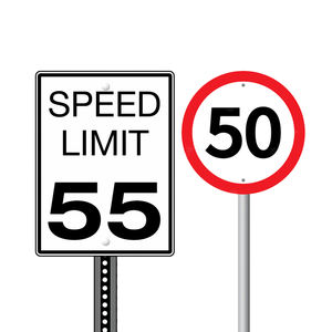 Custom 30mph 40km 60mph Reflective Solar LED Speed Limit <span class=keywords><strong>Road</strong></span> Sign 69 Signage Board on <span class=keywords><strong>Road</strong></span> Reino Unido EUA Sign Speed Limit 59 - Product Image 3