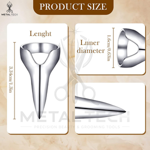 Custom Stainless Steel Hair Sectioning Rings for Women Beauty Salon Hair Extensions Removal Tools Lightweight Reusable - Product Image 6