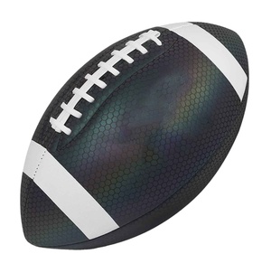 Balón de Rugby Luminoso Reflectante de Alta Retención de Aire con Cámara de Butilo, Ideal para Juegos Nocturnos y Entrenamiento - Product Image 3