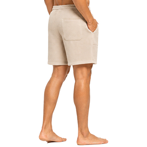 Pantalones Cortos Deportivos Personalizados para Hombre, Tejido Texturizado Premium, Cintura Elástica con Cordón, Casuales, para Gimnasio, Entrenamiento, Descanso - Product Image 4