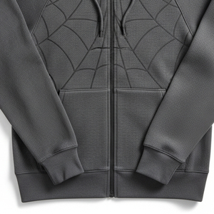 Wholesale Spider Web Graphic <b>Hoodies</b> Mens High Quality <b>Hoody</b> Sweatshirt Custom Logo Tracksuit Plus Size Streetwear - Product Image 5