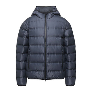 <b>Men's</b> Dark <b>Green</b> Hooded Puffer <b>Jacket</b> <b>Waterproof</b> PU Fabric Filled Windproof Zipper Closure Casual Winter Wear Regular Fit - Product Image 5