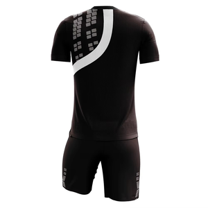 Tenues de football sur mesure de haute qualité pour adultes, vente en gros, faible MOQ, Pakistan, 100% polyester, respirantes, séchage rapide - Product Image 3