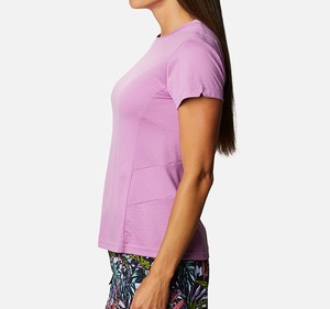Camiseta Deportiva Casual de Manga Corta con Cuello Redondo para Mujer, de Algodón de Primera Calidad, Lisa, Estilo Urbano, con Logotipo Personalizado, de Secado Rápido, al por Mayor - Product Image 6