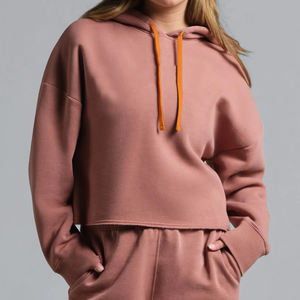 Sudadera con Capucha Corta para Hombre, Personalizada por el Fabricante, OEM, Forro Sólido, Bordada, Corte Regular, Gruesa, para Invierno - Product Image 5