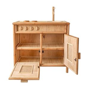 Ensemble de cuisine en bois pour enfants, cuisine de jeu pour enfants, vente en gros, usine du Vietnam, prix compétitifs, OEM ODM acceptés - Product Image 1