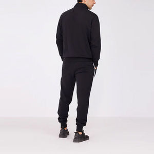 Survêtements de jogging slim fit les plus populaires en promotion pour femmes, en coton/polyester, ensemble de survêtement uni, survêtements de jogging pas chers pour hommes - Product Image 3