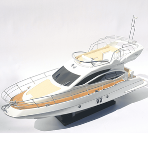 Modelo de Barco de Madera Premium Azimut 40 |   Yate de Lujo con Flybridge al Mejor Precio |   Mejor Barco de Madera Artesanal |   Decoración de Barcos Italianos - Product Image 1