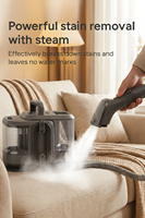 Nettoyeur portable électrique à vapeur haute pression pour tissus, tapis et tissus d'ameublement (nettoyage des taches profondes)