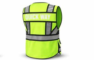 เสื้อกั๊กสะท้อนแสงแบบกำหนดเอง MOQ ต่ำ โรงงานขายส่ง เสื้อกั๊กนิรภัยแบบมองเห็นได้ชัดเจน กันน้ำ ระบายอากาศได้ดี ชุดทำงาน ชุดยูนิฟอร์มก่อสร้าง - Product Image 3